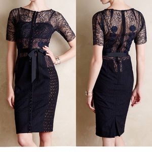 NWOT Anthropologie Byron Lars Carissima Sheath 10